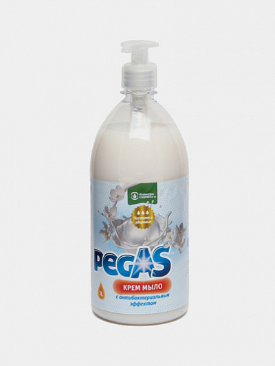 Жидкое мыло-крем Pegas, 1 л