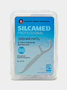 Зубная нить в пластиковом держателе Silcamed Professional, 50 шт