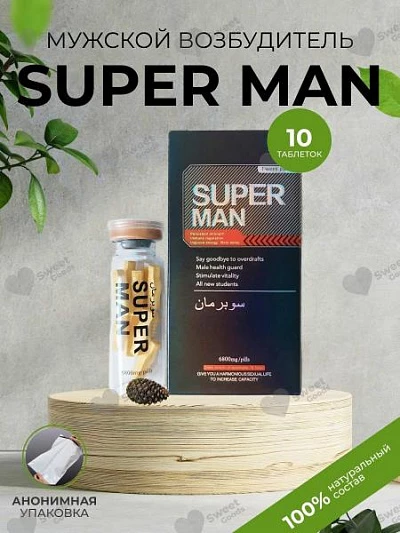 Super Man erkaklar viagrasi Препарат Super Man для мужчин (возбудитель):uz:Super Man erkaklar viagrasi
