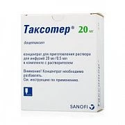 TAKSOTER konsentrat 20mg/1ml