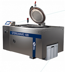 Аппарат для биомедицинских отходов Sterilwave 100:uz:Sterilwave 100 biotibbiy chiqindi mashinasi (soatiga 20 kg gacha qayta ishlash)