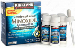 Minoxidil Kirkland 5% - лосьоны для волос и бороды