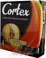 Презервативы CORTEX классические с запахом дыни:uz:CORTEX qovun hidili klassik prezervativi
