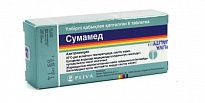 SUMAMED tabletkalari 125 mg N6