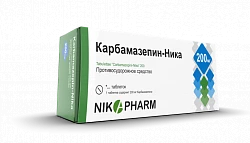 КАРБАМАЗЕПИН-НИКА таблетки 200мг N10
