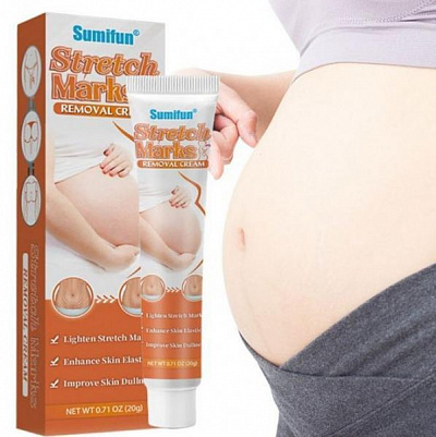 Крем от растяжек Sumifun Stretch Marks Cream 20 g:uz:Sumifun Stretch Marks Cream 20 g strech belgilari uchun krem