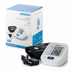 Тонометр Omron M2 Basic HEM-7121-ALRU, манжета 22-42 см, измеритель артериального давления:uz:Tonometr Omron M2 Basic HEM-7121-ALRU, manjet 22-42 sm, qon bosimi o'lchagich