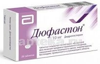 ДЮФАСТОН 0,01 таблетки N28