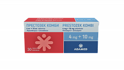 PRESTOZEK KOMBI tabletkalari 10mg 4 mg+10 mg N30