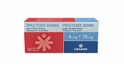 ПРЕСТОЗЕК КОМБИ таблетки 4мг+10мг N30