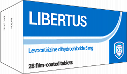 LIBERTUS tabletkalari 5mg N28