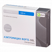 AZITROMISIN FORTE OBL tabletkalari 500mg N3