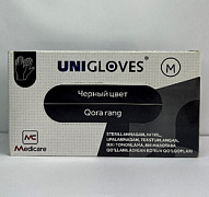 Медицинские диогнастические стерильные нитриловые перчатки-UNIGLOVES
