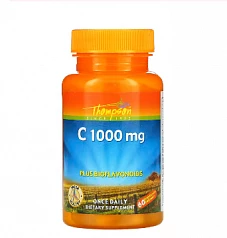Витамин С Томпсон, 1000 мг, 60 капсул:uz:Vitamin C Tompson, 1000 mg, 60 kapsula