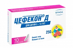 ЦЕФЕКОН Д суппозитории 250мг N10