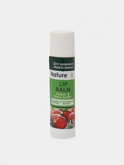 NC Бальзам для губ "Peach & Shea butter" 4,5г