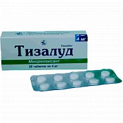 TIZALUD tabletkalari 4mg N30