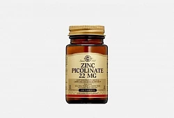 Цинк пиколинат Solgar Zinc Picolinate 22mg (100 шт.)