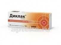 ДИКЛАК 100,0 гель 5%