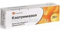 КЛОТРИМАЗОЛ крем 20г 1%