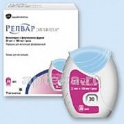 РЕЛВАР ЭЛЛИПТА порошок для ингаляций 22 мкг+184 мкг N30