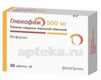 GLYUKOFAJ 0,5 tabletkalari N30