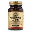 Цинк пиколинат Solgar Zinc Picolinate 22mg (100 шт.):uz:Sink pikolinat Solgar Zinc Picolinate 22mg (100 d)