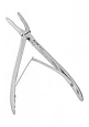 Кусачки костные для операций на позвоночнике с удлиненными ручками по Янсену 195 мм:uz:Jansen 195 mm bo'yicha kengaytirilgan tutqichli umurtqa pog'onasi operatsiyalari uchun suyak nippers