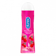 Смазка Durex Play Very Cherry 50 мл (сочная вишня):uz:Durex Play Very Cherry moylash vositasi 50ml (suvli olcha)