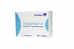TELSARTAN H tabletkalari 40mg+12,5mg N28