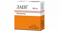 LAEN tabletkalari 600mg N4