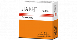 ЛАЕН таблетки 600мг N4