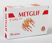Метглиф таблетки N30