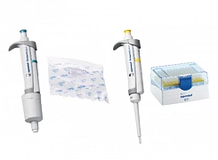 Дозатор Eppendorf Research(R) plus 1-канальный c регулируемым объемом,  разных цветов:uz:Eppendorf Research(R) plus pipetka 1-kanalli ovoz balandligi sozlanishi, turli ranglar