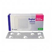 KORIOL tabletkalari 12,5mg N20