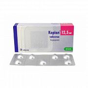 KORIOL tabletkalari 12,5mg N20