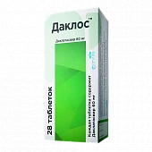 ДАКЛОС таблетки