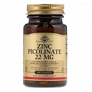 Solgar Zinc Picolinate sink pikolinat (100 dona)