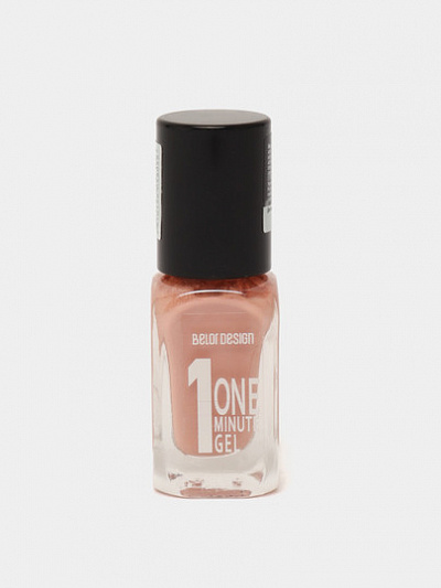 Лак для ногтей Belor Design One Minute Gel, 10 мл, тон 208 