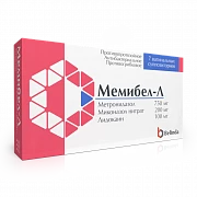 MEMIBEL suppozitoriyalar 500mg / 100mg N14