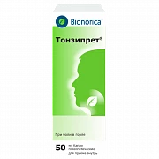 ТОНЗИПРЕТ капли 50мл