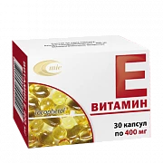 ВИТАМИН Е капсулы 400мг N30