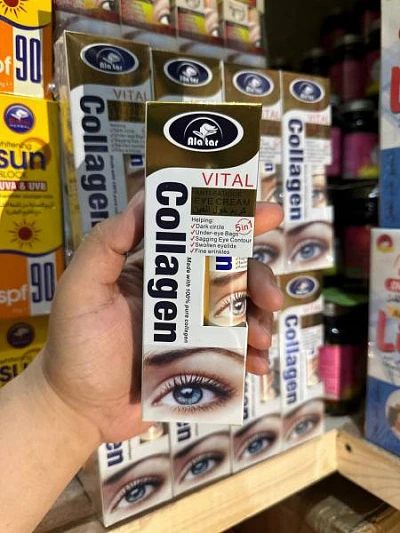 Увлажняющий коллагеновый крем для век против морщин 5 в 1 Увлажняющий коллагеновый крем для век против морщин 5 в 1