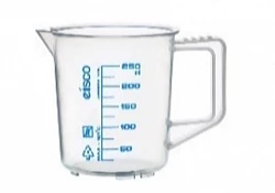 Naycha va tutqichli 1000 ml darajali stakan