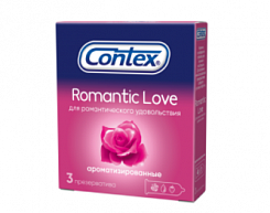 Презервативы Contex Romantic Love №3 (с ароматизированной смазкой):uz:Contex Romantic Love №3 prezervativ (xushbo'y moyli)