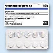 ФИНЛЕПСИН РЕТАРД 0,2 таблетки N50