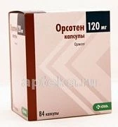 ORSOTEN kapsulalar  0,12g N84