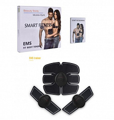 Миостимулятор для пресса и мышц EMS trainer:uz:Smart Fitness Ems qorin mushaklari massajchisi