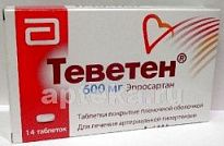 ТЕВЕТЕН 0,6 таблетки N14