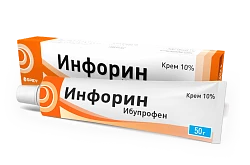 ИНФОРИН крем 50г 10%